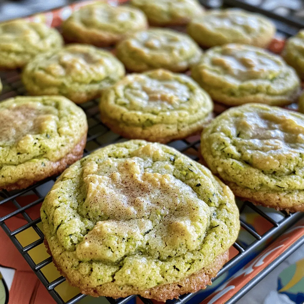 Delicious 4-Ingredient Zucchini Cookies Simple Treat