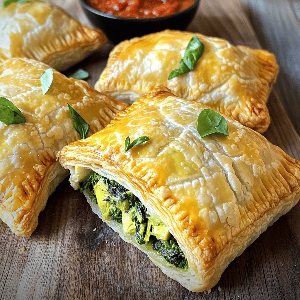 Spinach Artichoke Hand Pies Savory and Flaky Treat
