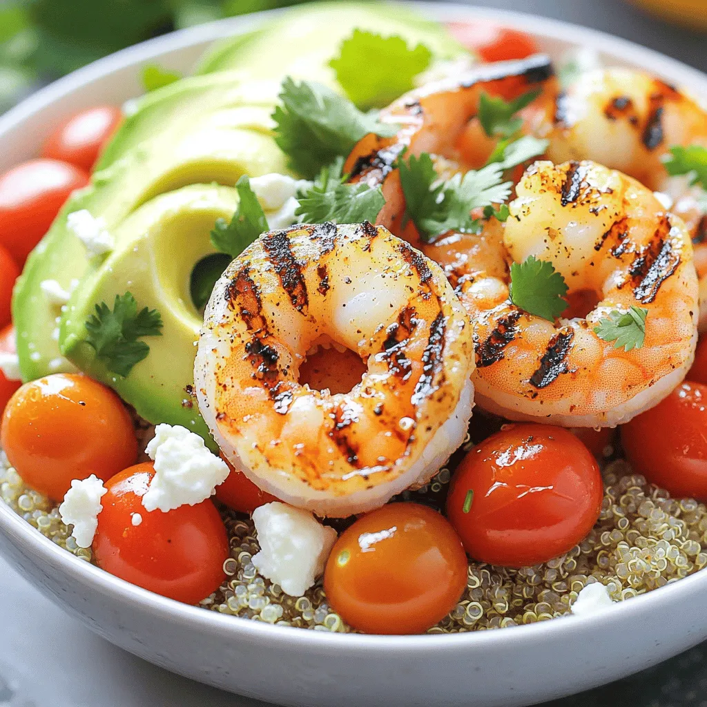 Grilled Shrimp Bowl Tasty and Simple Weeknight Meal