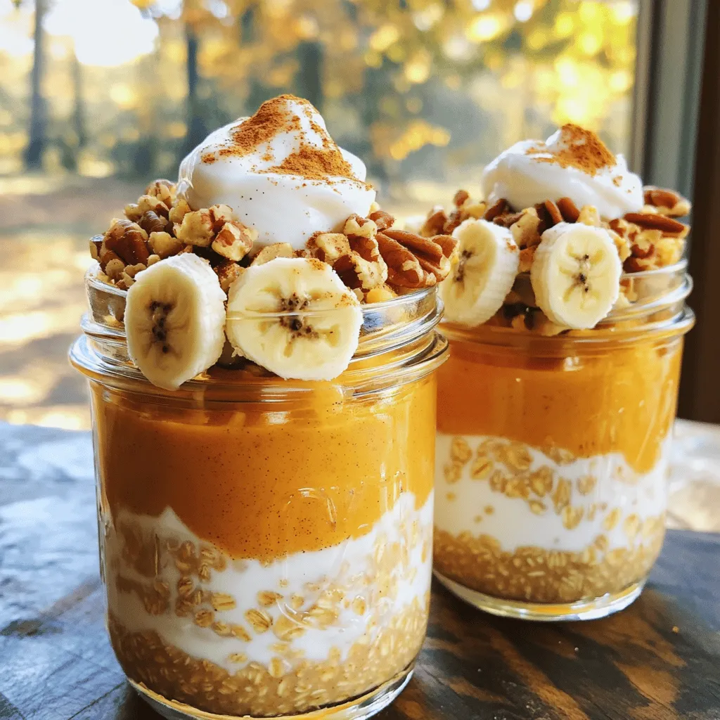 Pumpkin Spice Overnight Oats Tasty Fall Breakfast