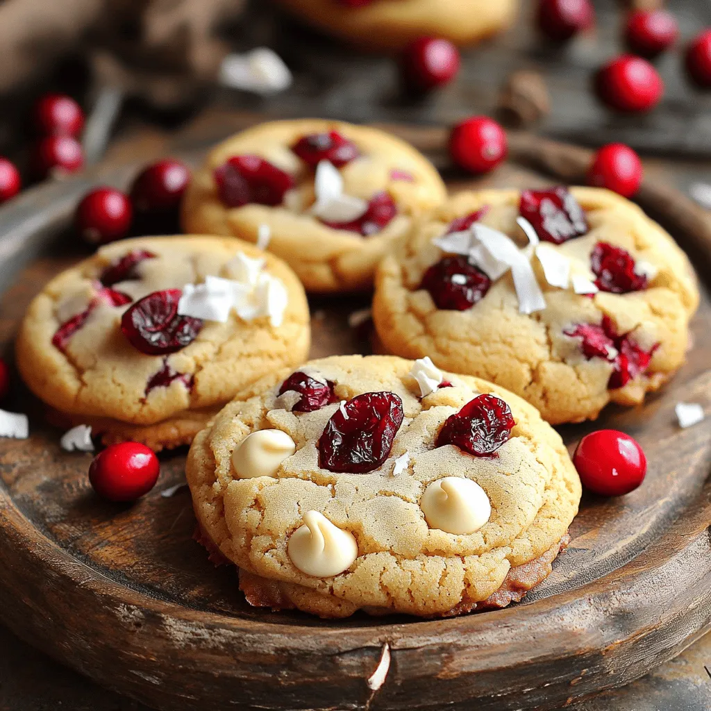 White Chocolate Cranberry Cookies Easy and Delicious Treat