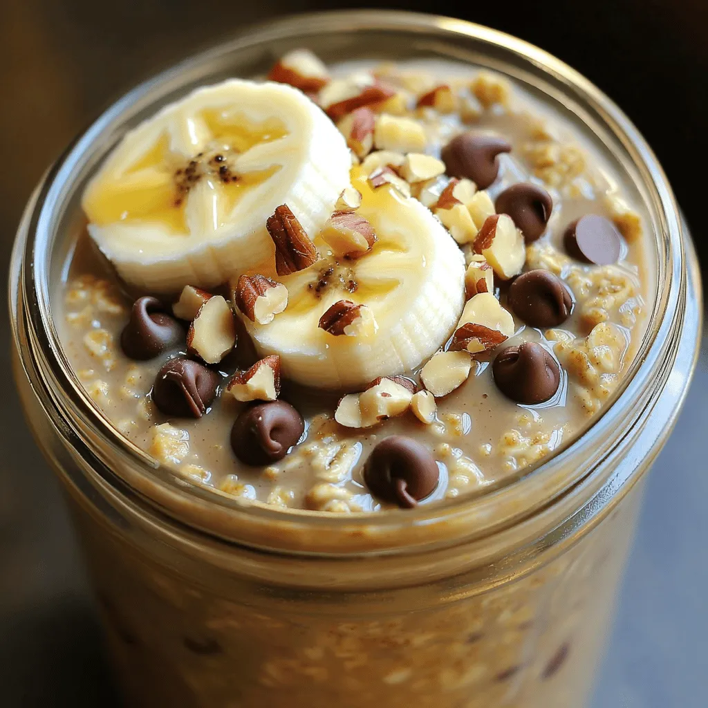 High-Protein Cookie Dough Overnight Oats Delight