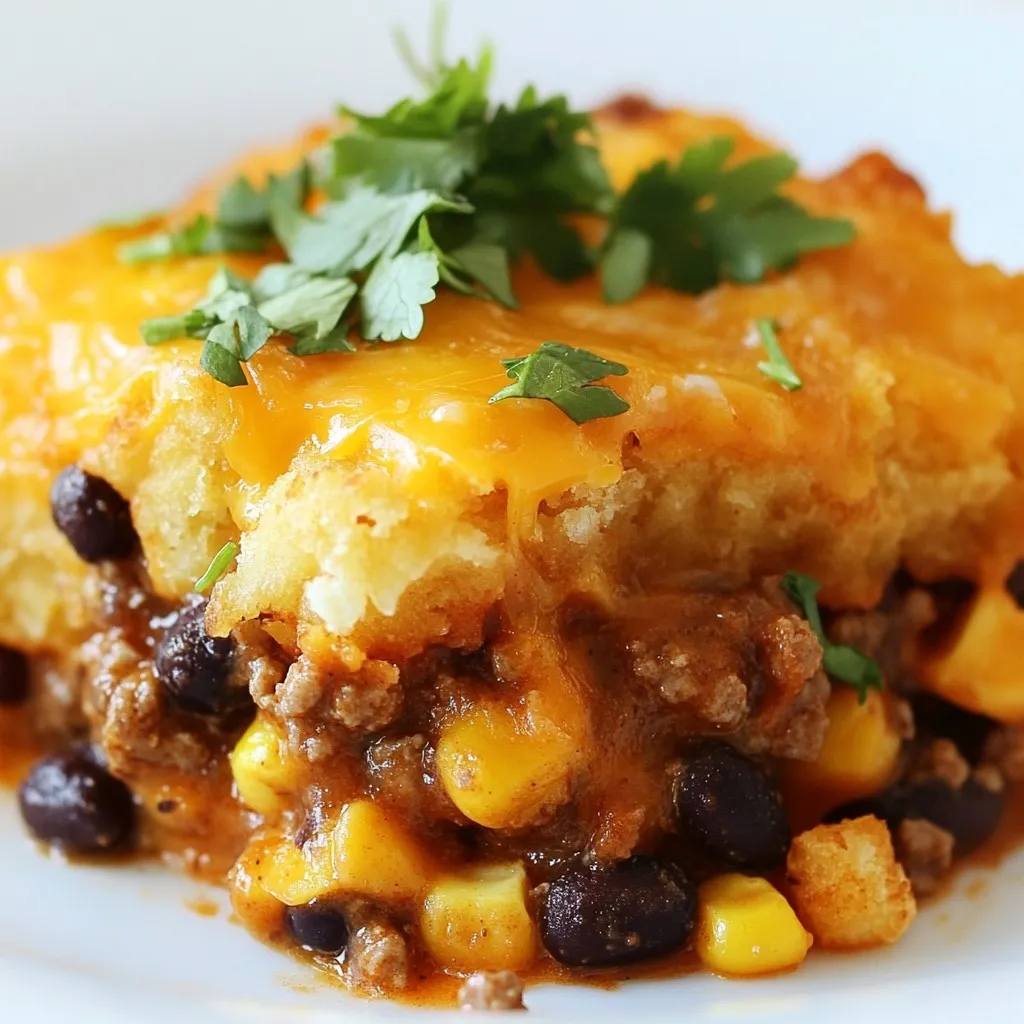 Slow Cooker Cowboy Casserole Hearty and Filling Meal