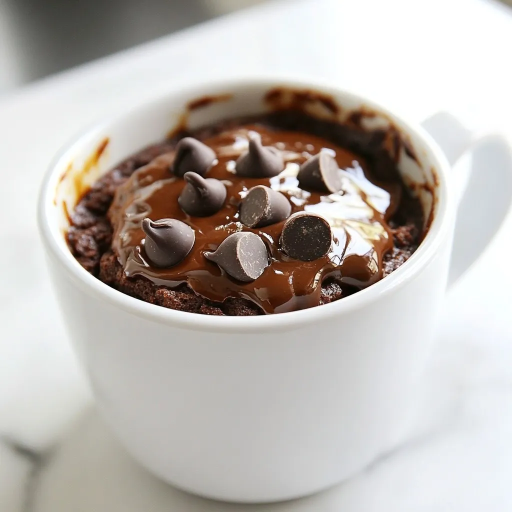 Minute Mug Brownie Quick and Satisfying Treat