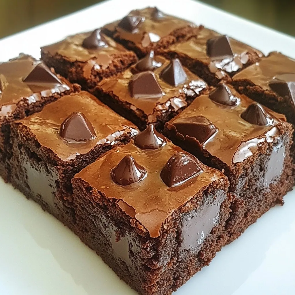 Ingredient Fudgy Brownies Rich and Decadent Delight