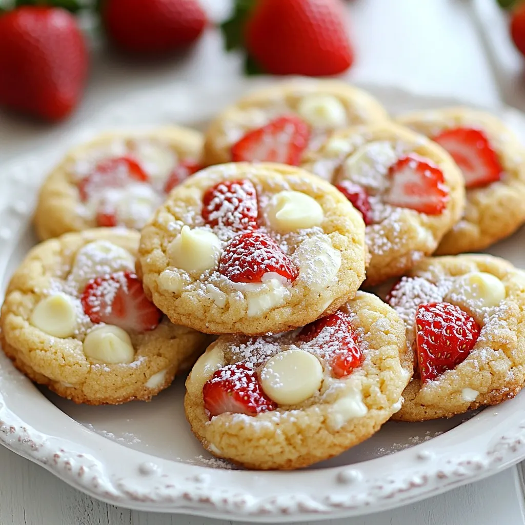 Strawberry Cheesecake Cookies Irresistible Sweet Treat