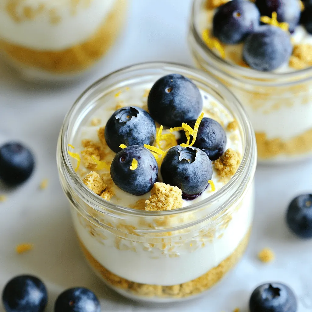 Blueberry Lemon Cheesecake Overnight Oats Delight