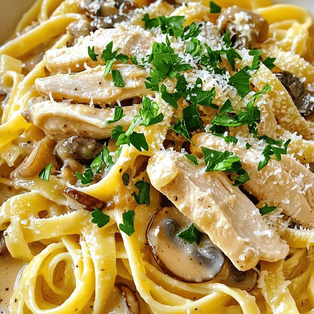 Cozy Chicken Marsala Pasta Comfort Food Delight