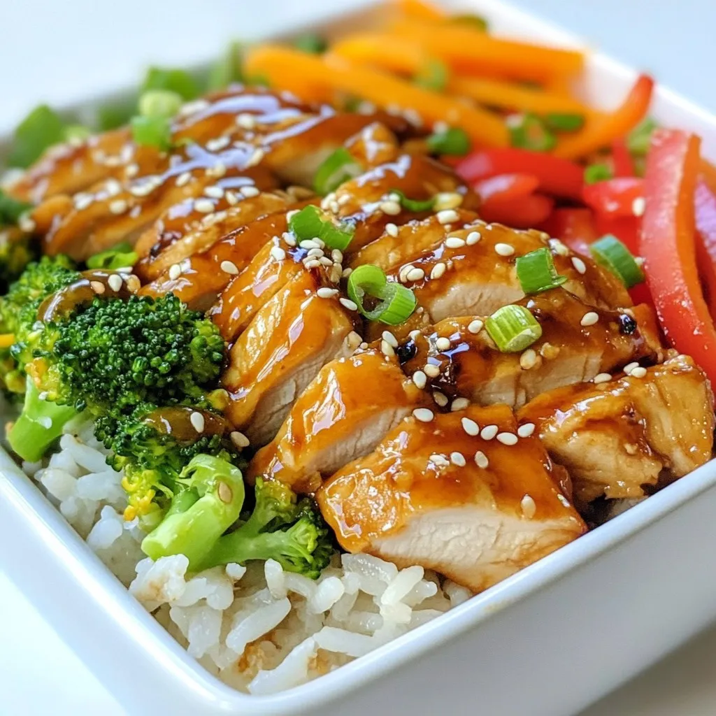 Teriyaki Chicken Rice Bowl Flavorful Delight Recipe