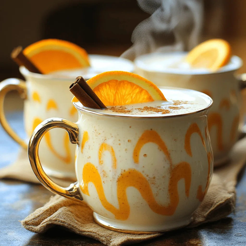 Warm &#038; Spicy Orange Cinnamon Milk Tea Delight