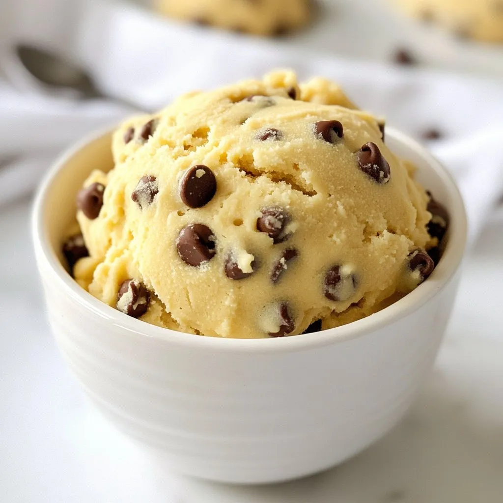Safe-To-Eat Cookie Dough Delicious and Easy Recipe