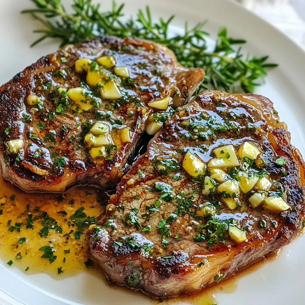 Garlic Butter Skillet Steak Quick and Flavorful Meal