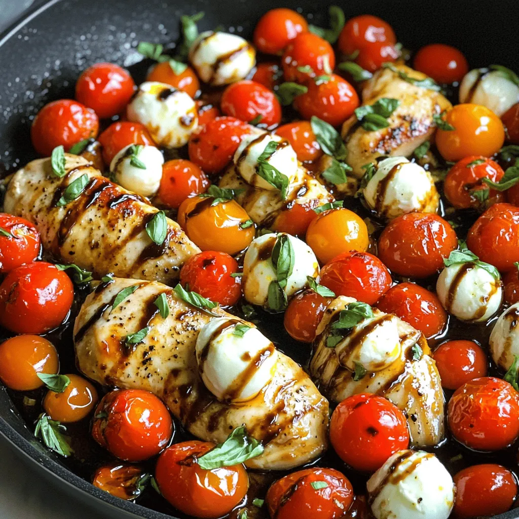 30-Minute One Pan Caprese Chicken Quick and Easy Meal