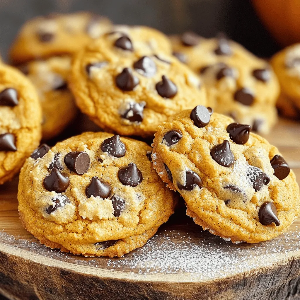 Brown Butter Pumpkin Chocolate Chip Cookies Delight