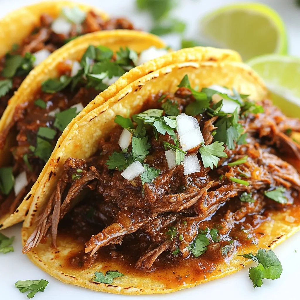 Easy Birria Tacos Flavorful and Quick Meal Guide