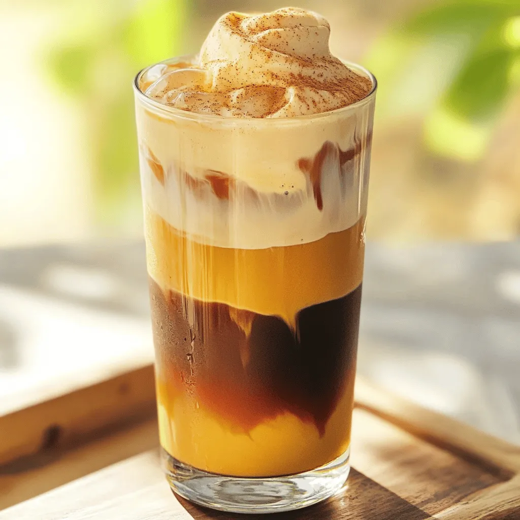 Starbucks Copycat Pumpkin Cream Cold Brew Recipe
