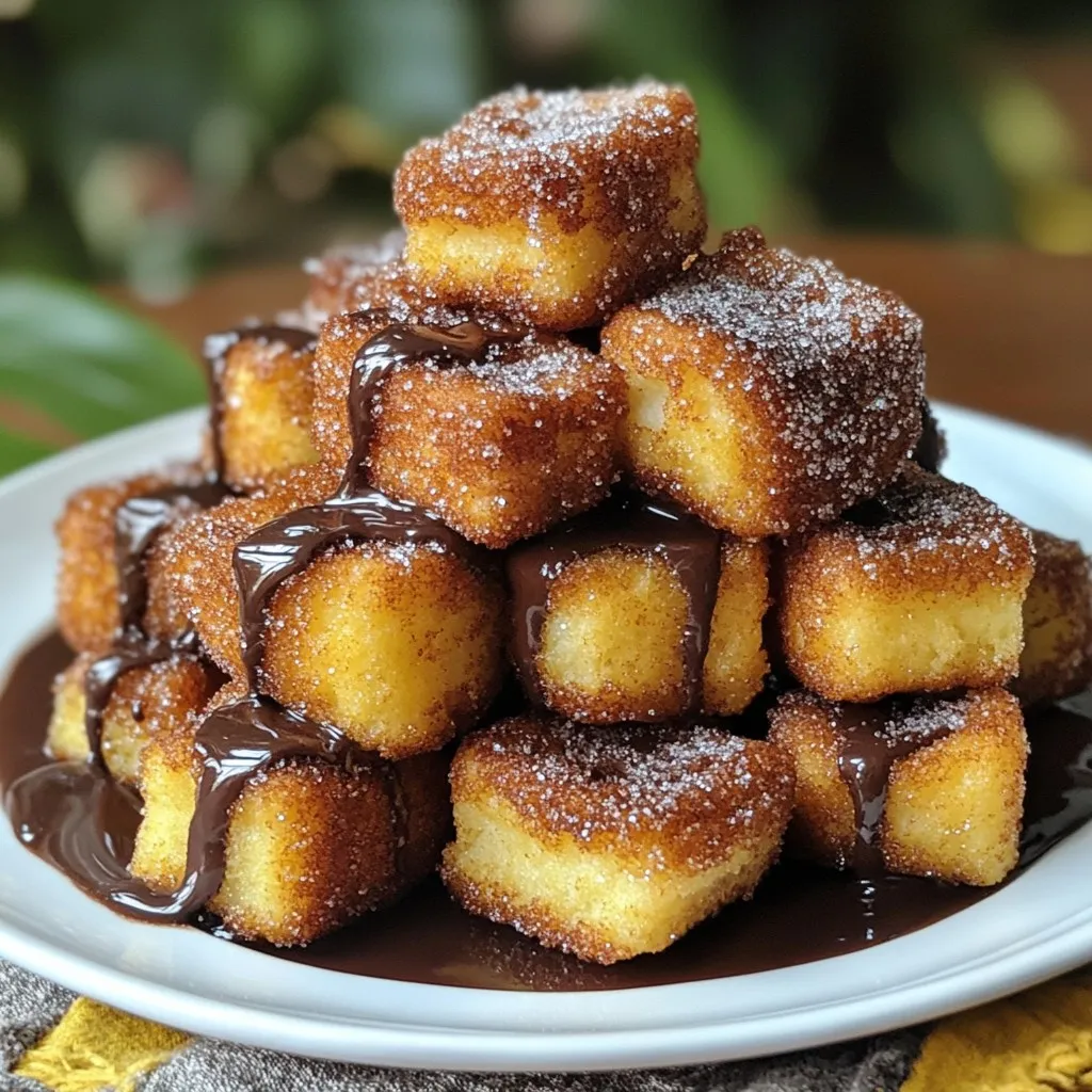Churro French Toast Bites Tasty Sweet Snack Treat