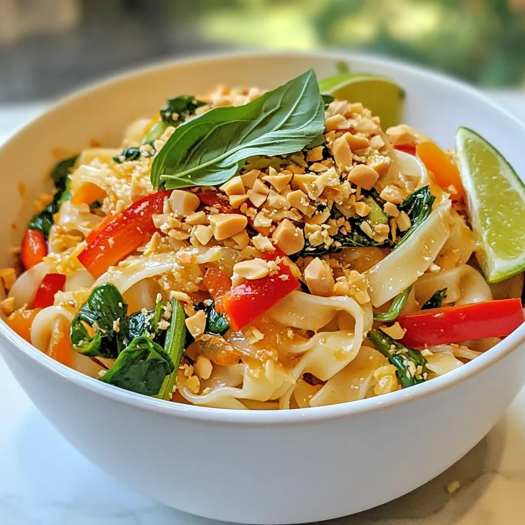 Street Style Thai Drunken Noodles Flavorful Recipe Guide