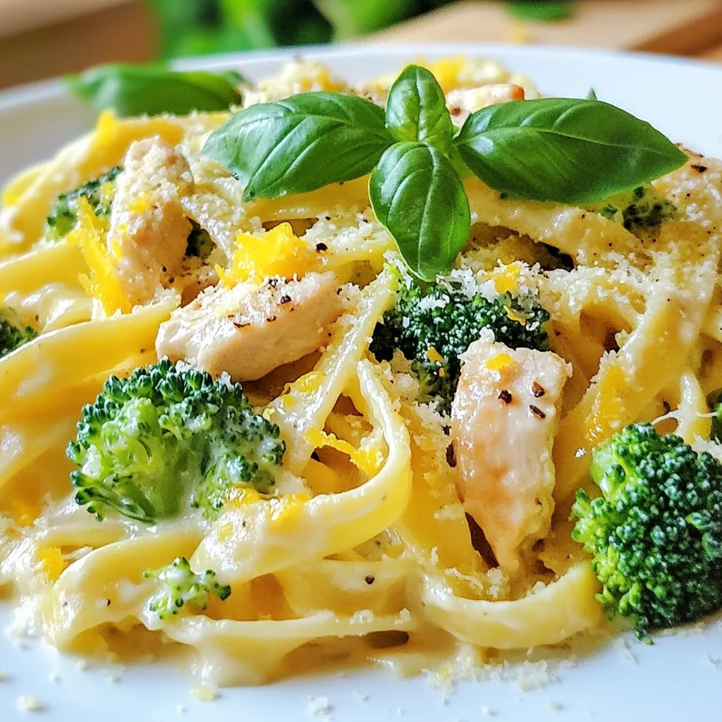 Creamy Chicken Broccoli Pasta Easy and Flavorful Meal