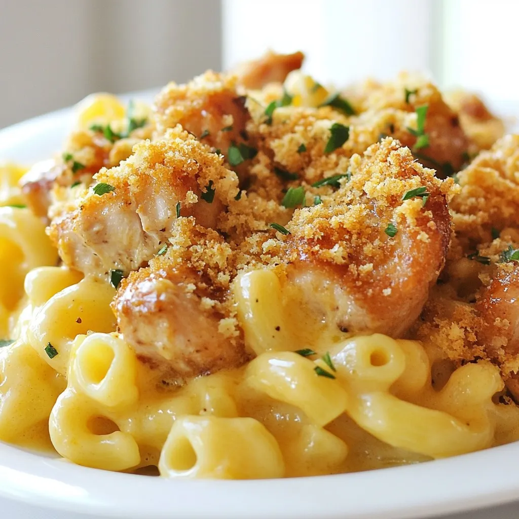 Honey Pepper Chicken Mac and Cheese Flavorful Delight