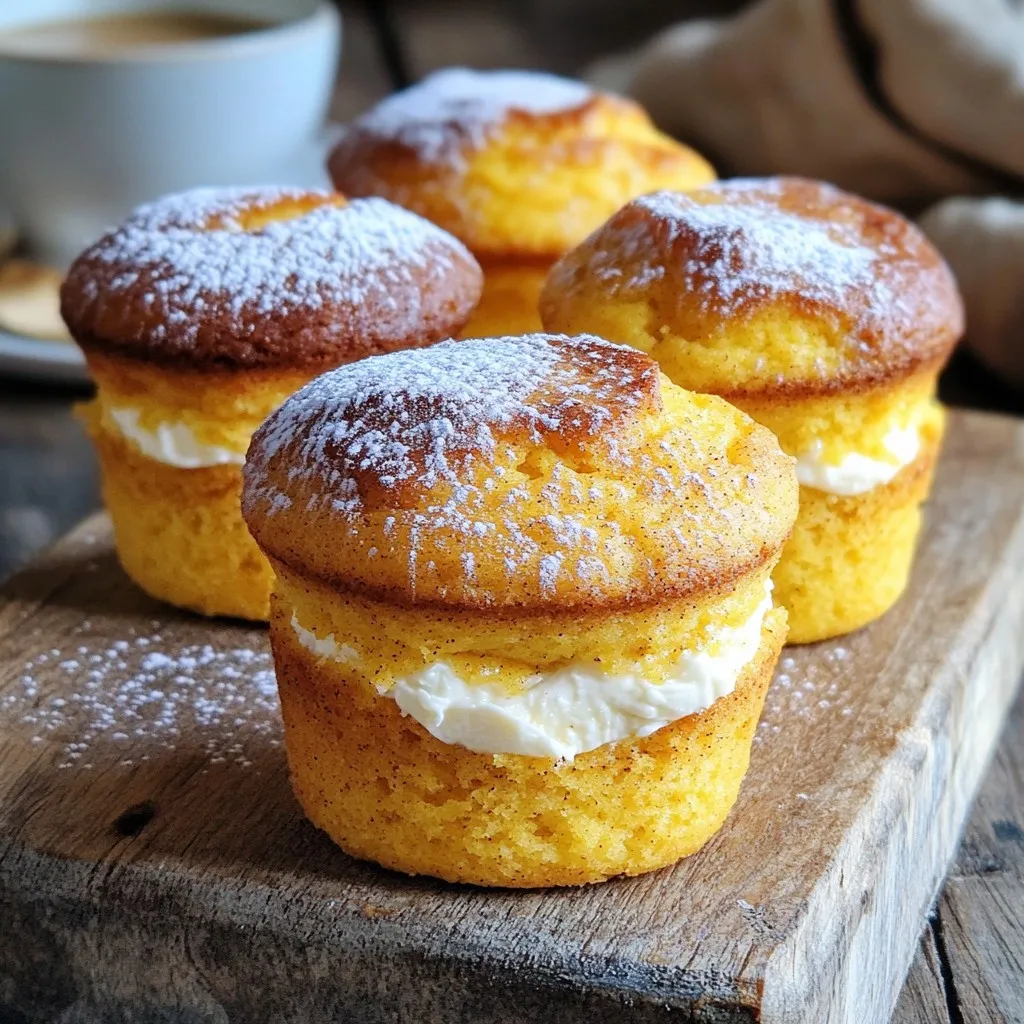 Pumpkin Cream Cheese Muffin Tops Delightful Fall Treat