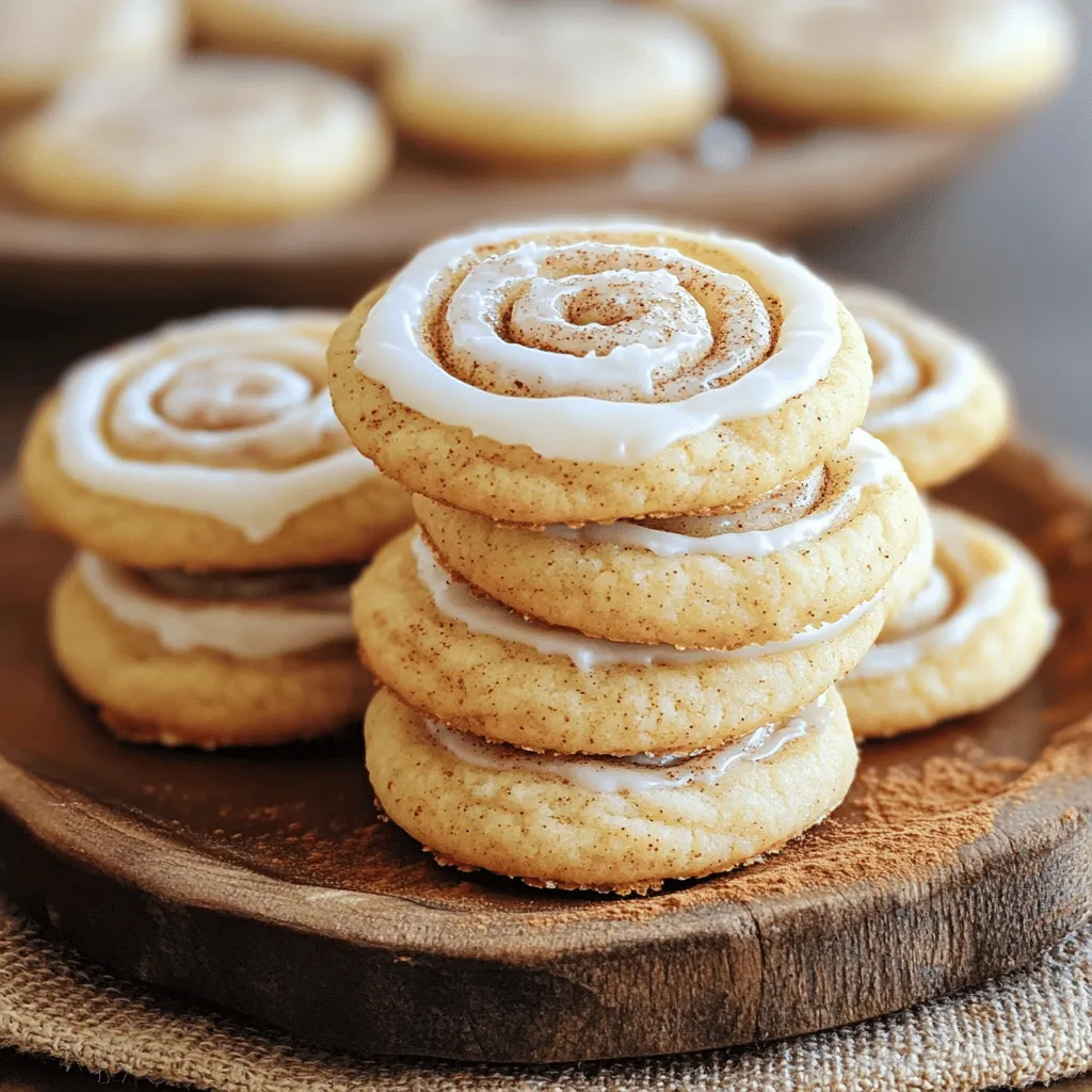 Soft and Chewy Cinnamon Roll Sugar Cookies Recipe