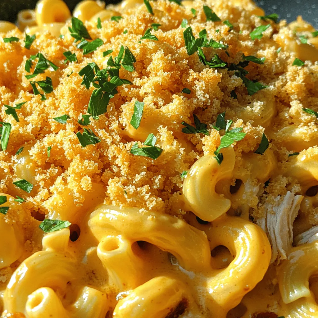 BBQ Chicken Mac and Cheese Savory Comfort Dish