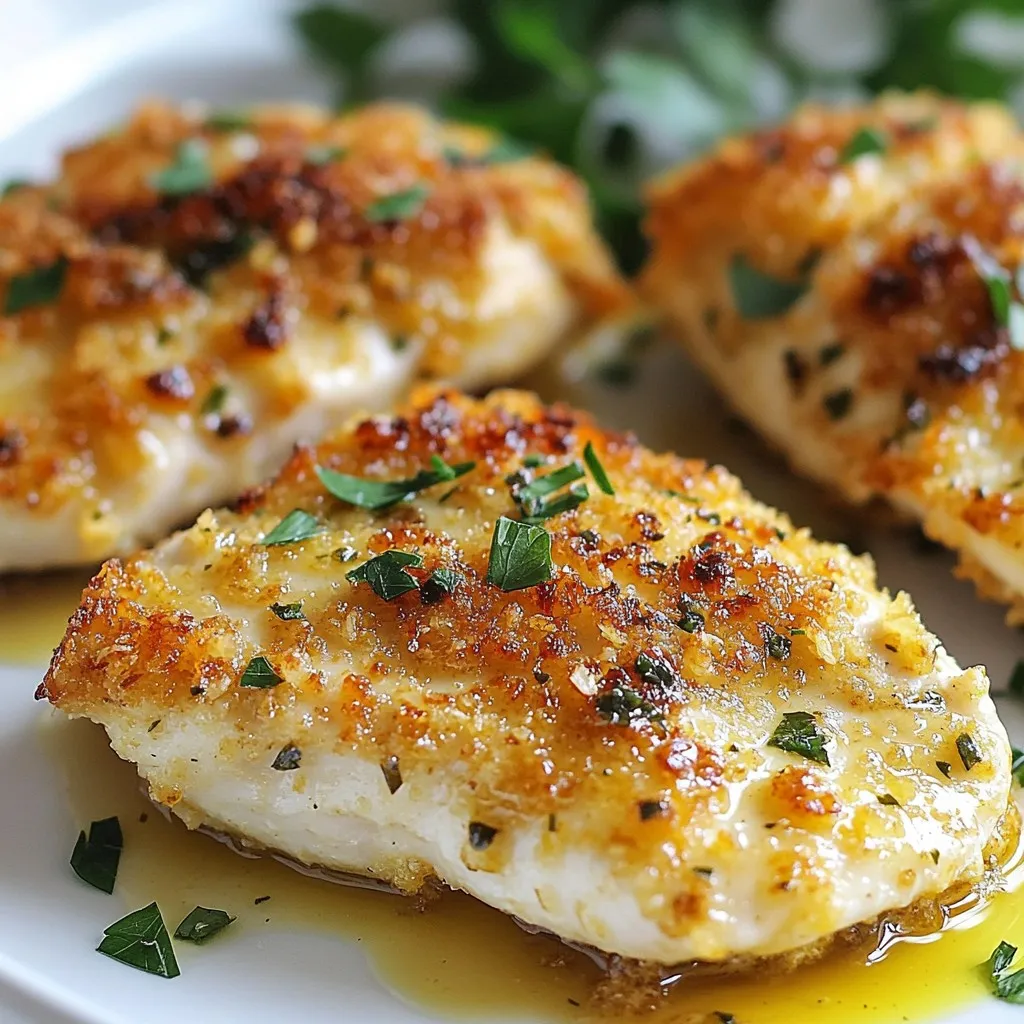 Garlic Parmesan Chicken Breast Flavorful Dinner Delight
