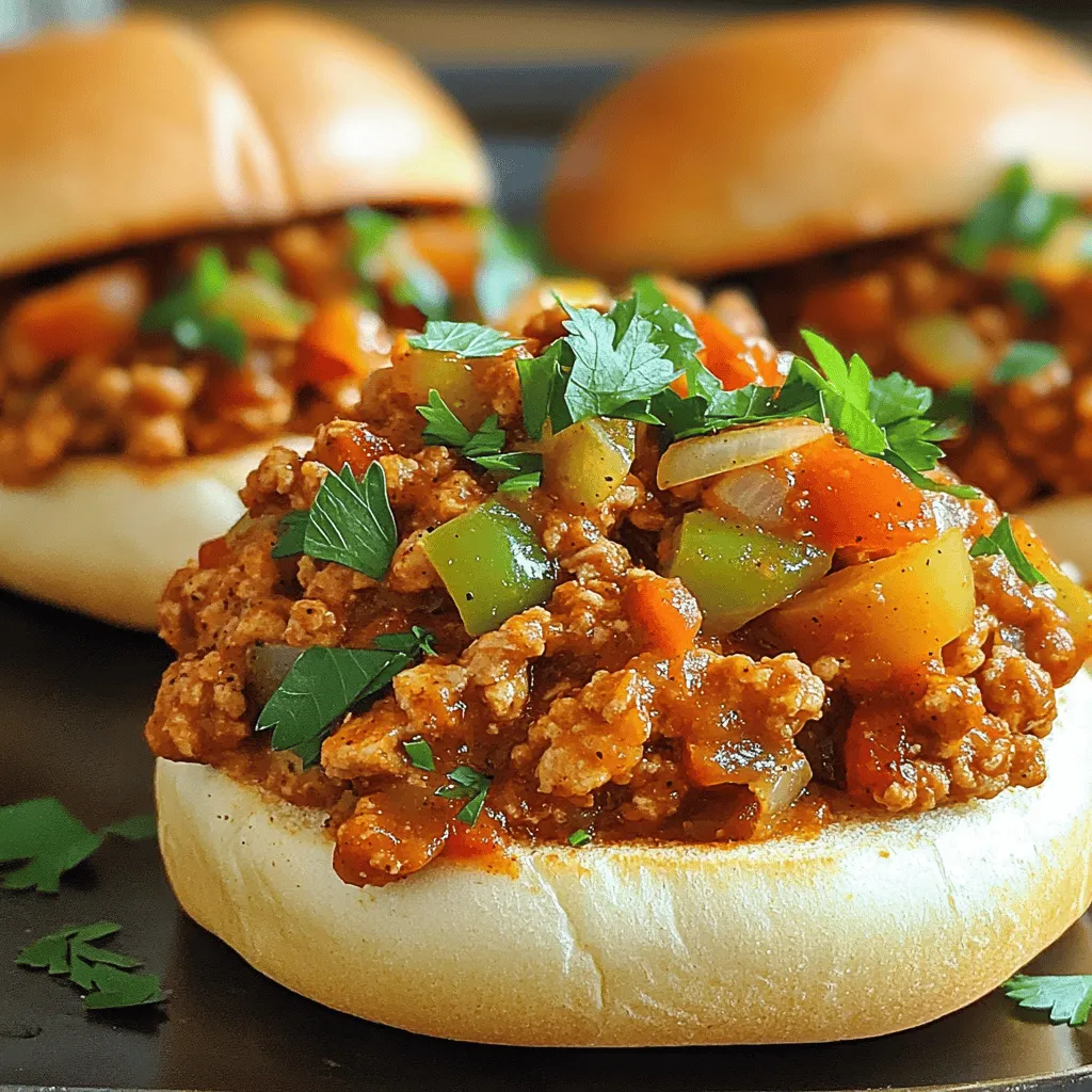 Delicious Cajun Chicken Sloppy Joes Easy Dinner Idea