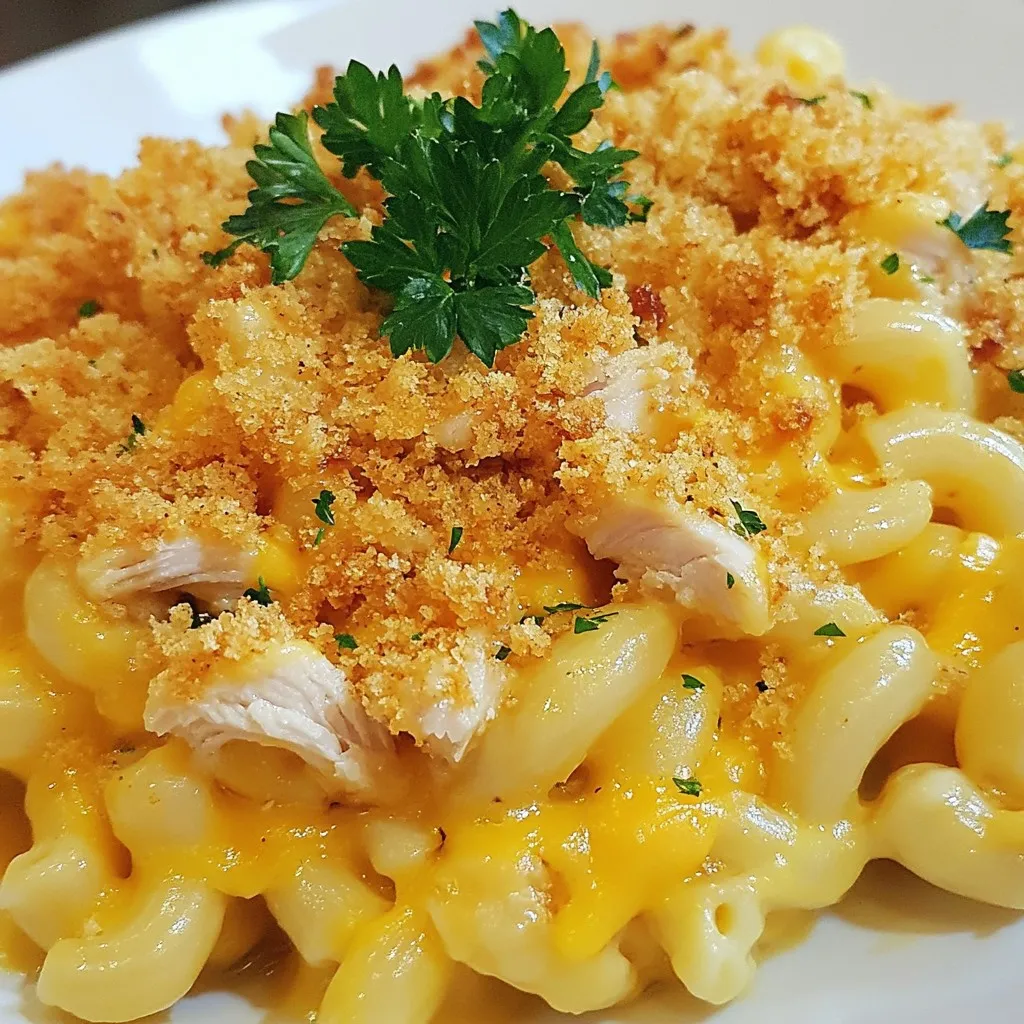 Honey BBQ Chicken Mac &#038; Cheese Flavorful Comfort Dish