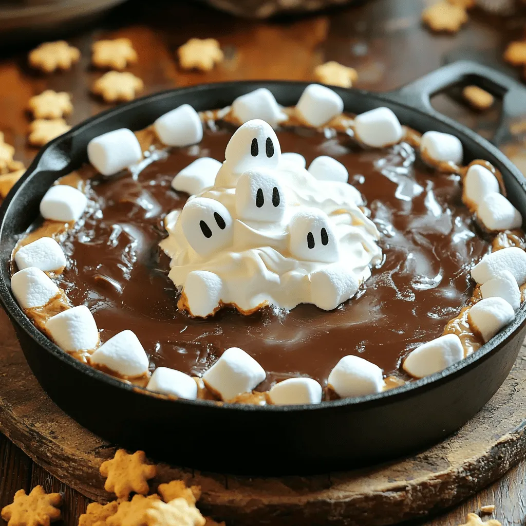 Ghost S&#8217;mores Dip Irresistible Creamy Dessert Delight