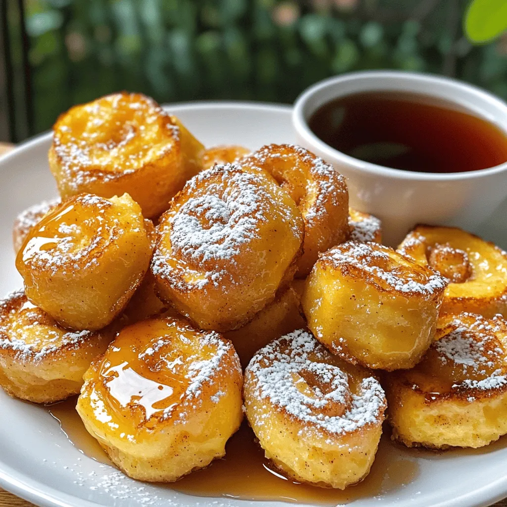 Best Cinnamon Roll French Toast Bites Delightful Treat